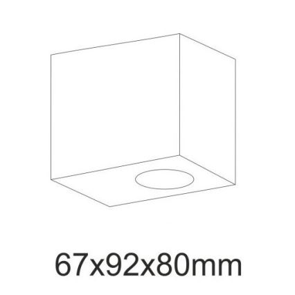 Kültéri fali  spotlámpa BOSTON 1xGU10/35W/230V IP44