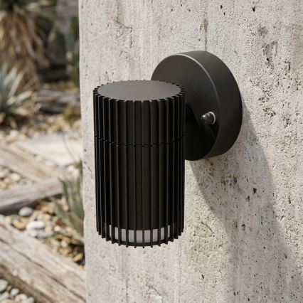 Kültéri fali spotlámpa LANTHEA 1xGU10/11W/230V IP44 fekete