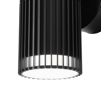 Kültéri fali spotlámpa LANTHEA 1xGU10/11W/230V IP44 fekete