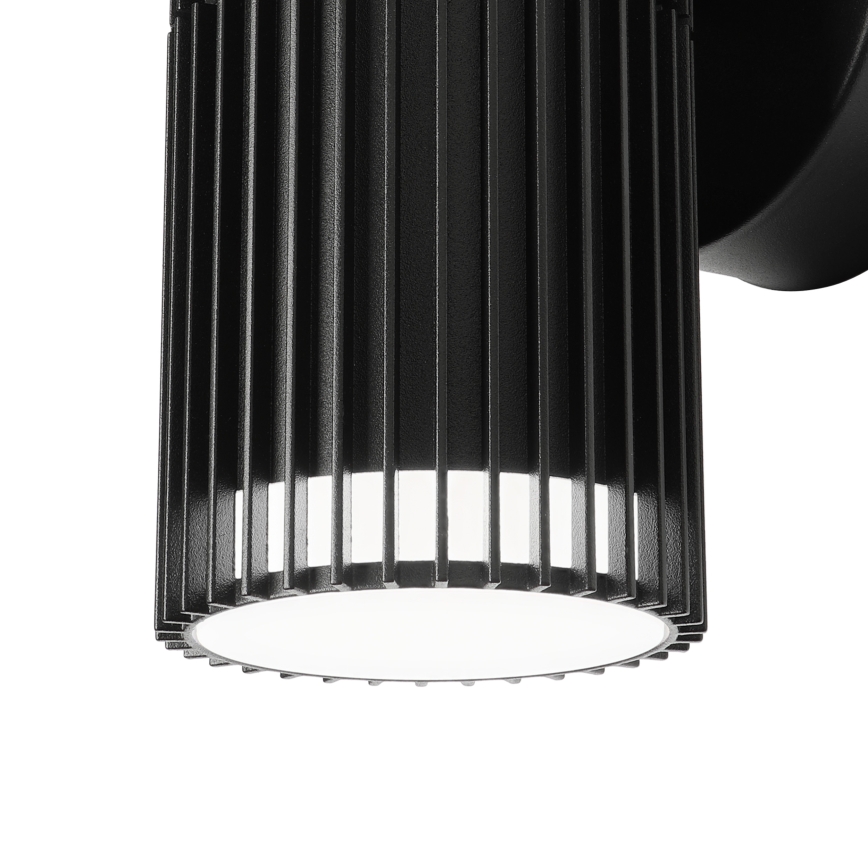 Kültéri fali spotlámpa LANTHEA 1xGU10/11W/230V IP44 fekete