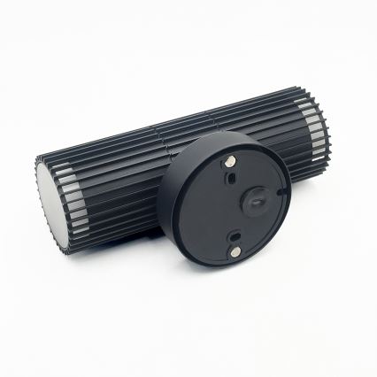 Kültéri fali spotlámpa LANTHEA 2xGU10/11W/230V IP44 fekete