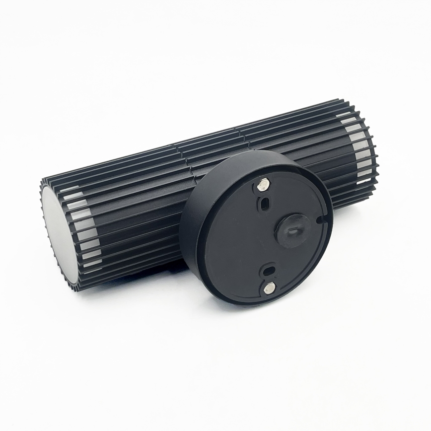Kültéri fali spotlámpa LANTHEA 2xGU10/11W/230V IP44 fekete