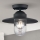 Kültéri felületre szerelhető csillár EDWARD 1xE27/60W/230V IP44 antracit