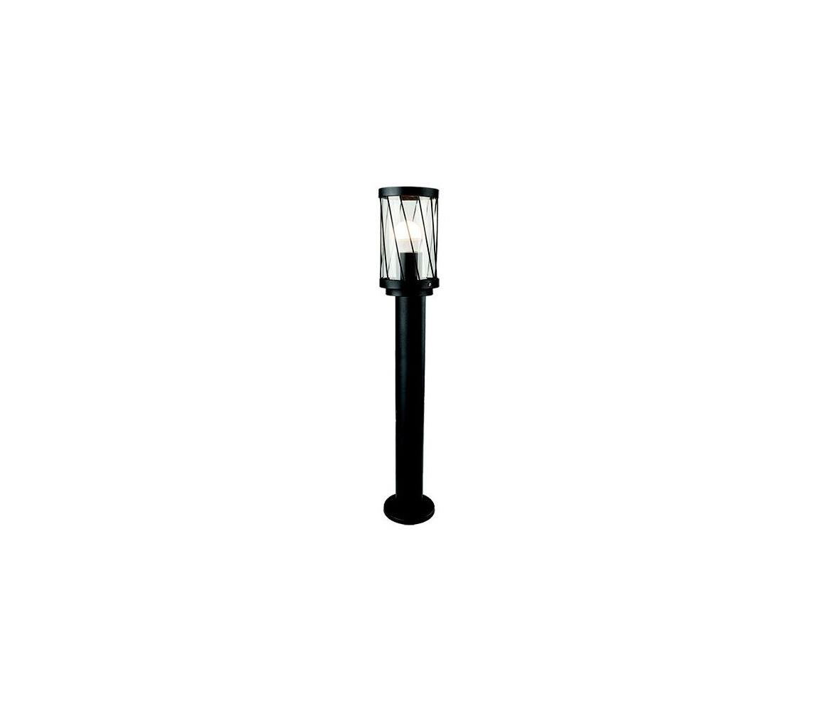 Eurolamp Kültéri lámpa 1xE27/15W/230V 50 cm IP44 fekete
