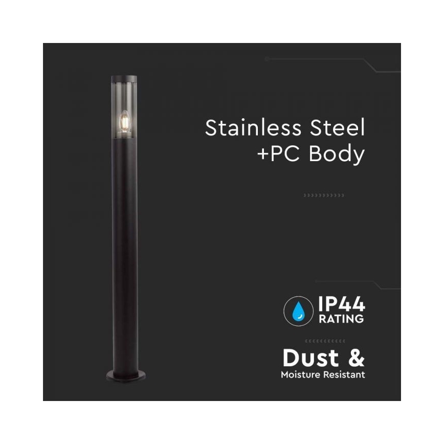 Kültéri lámpa 1xE27/18W/230V IP44 100 cm