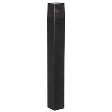 Kültéri lámpa 1xE27/40W/230V IP44 80 cm fekete/füstszínű