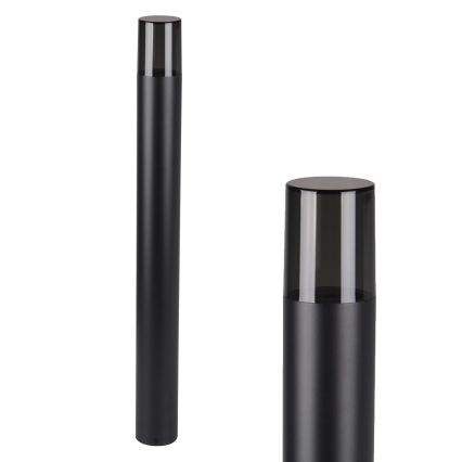 Kültéri lámpa 1xE27/40W/230V IP44 80 cm fekete/füstszínű