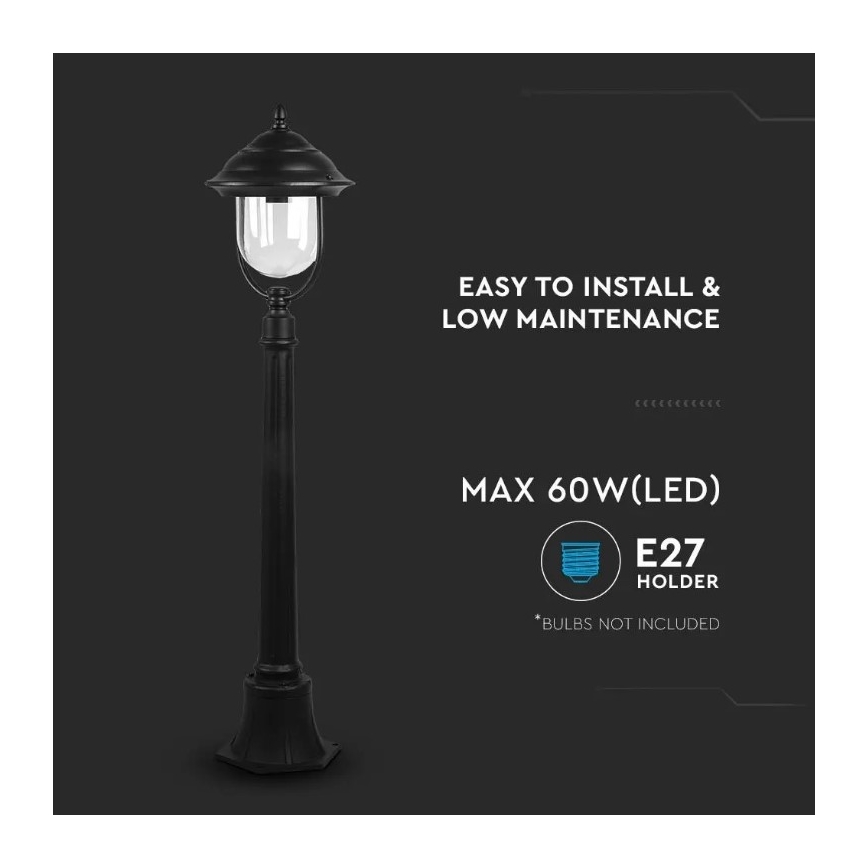 Kültéri lámpa 1xE27/60W/230V 111 cm IP44