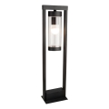 Kültéri lámpa 1xE27/60W/230V IP44 fekete/füstbarna