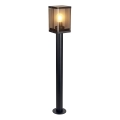 Kültéri lámpa 1xE27/60W/230V IP44 fekete/füstbarna
