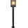 Kültéri lámpa 1xE27/60W/230V IP44 fekete/füstbarna