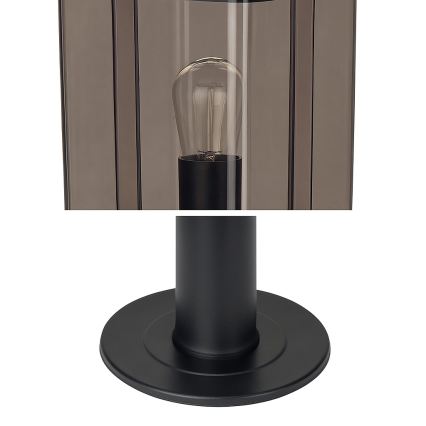 Kültéri lámpa 1xE27/60W/230V IP44 fekete/füstbarna
