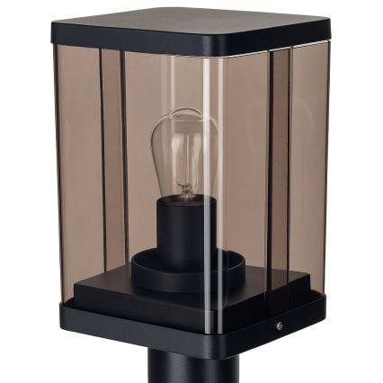 Kültéri lámpa 1xE27/60W/230V IP44 fekete/füstbarna