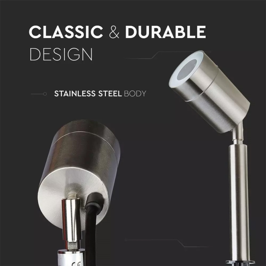 Kültéri lámpa 1xGU10/35W/230V IP44