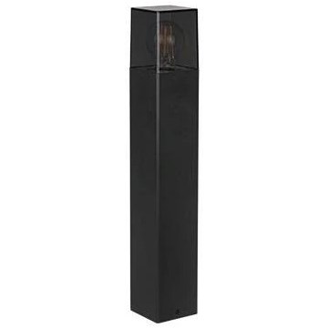 Kültéri lámpa 1×E27/40W/230V IP44 50 cm fekete/füstszínű