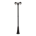 Kültéri lámpa 2xE27/60W/230V IP44 232 cm fekete