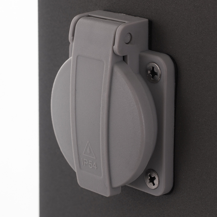 Kültéri lámpa aljzattal GARD 1xE14/60W/230V IP44