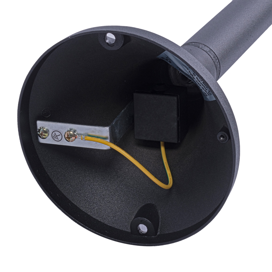 Kültéri lámpa FOX 1xE27/40W/230V IP44 fekete