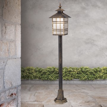 Kültéri lámpa KIKO 1xE27/11W/230V IP44 bronz/patinás