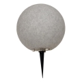 Kültéri lámpa KULA 1xE27/60W/230V átm. 30 cm IP44 szürke