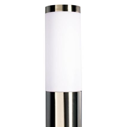 Kültéri lámpa LIVIA 1xE27/10W/230V 45 cm IP44 ezüstszínű