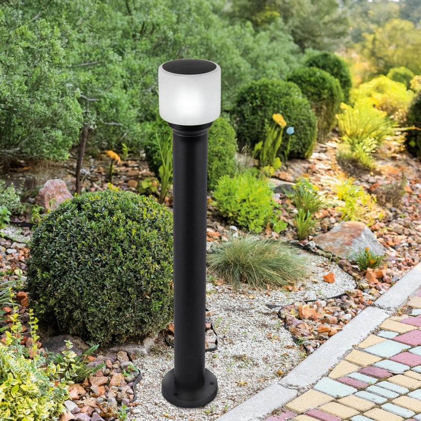Kültéri lámpa MADRID 1xE27/12W/230V 80 cm IP44 fekete