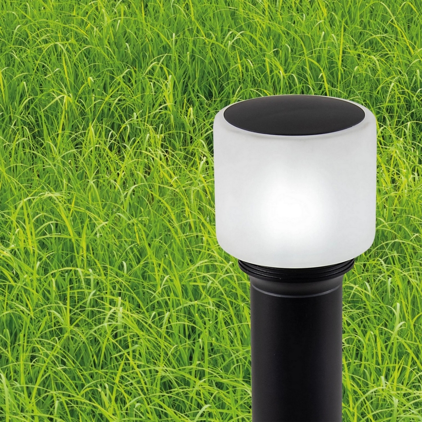 Kültéri lámpa MADRID 1xE27/12W/230V 80 cm IP44 fekete