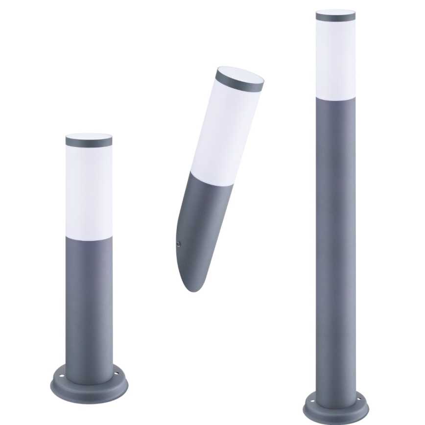 Kültéri lámpa OSLO 1xE27/10W/230V 45 cm IP44 antracit