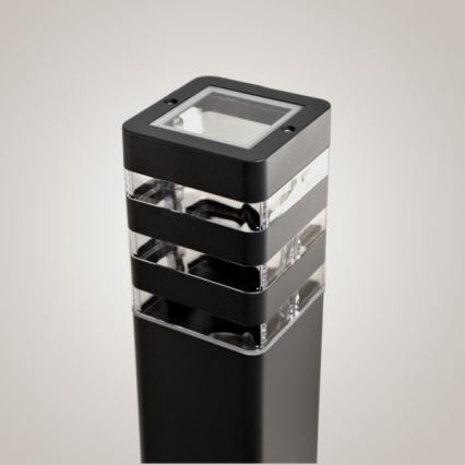 Kültéri lámpa SANTA 1xE27/60W/230V IP54 79,5 cm fekete