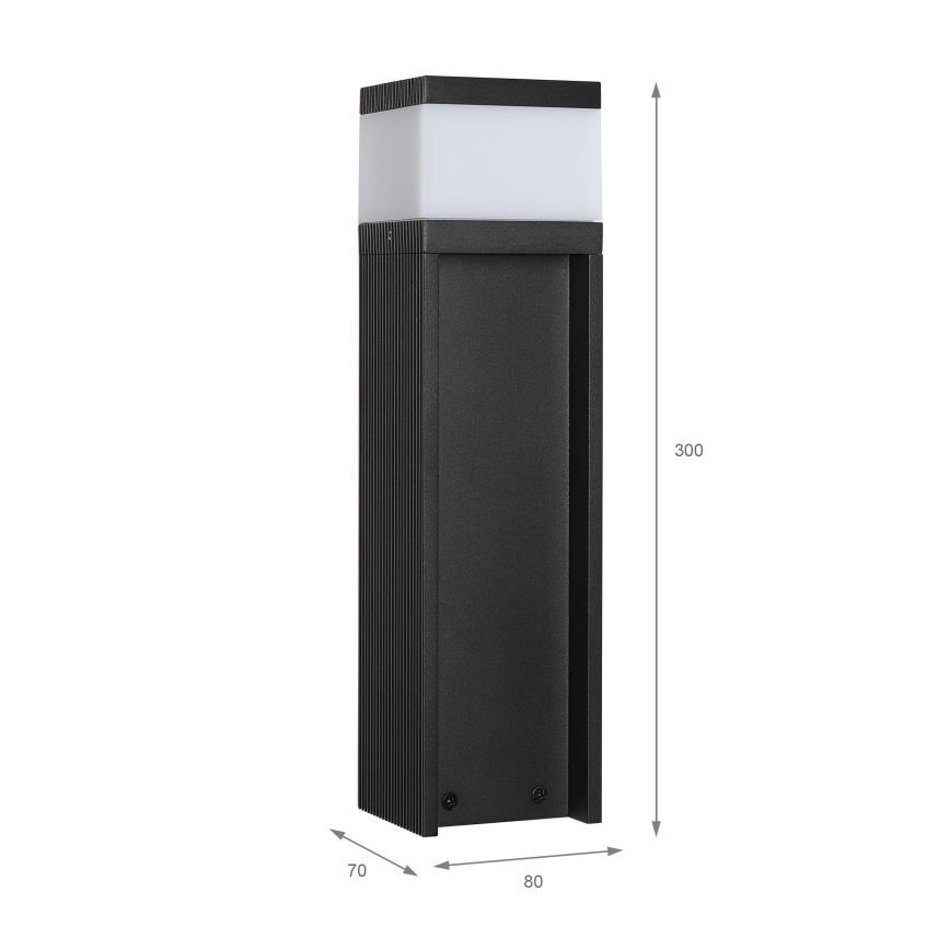Kültéri lámpa VESPER 1xG9/5W/230V IP44 30 cm fekete