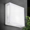 Kültéri lámpatest HENRY 2xE27/15W/230V 26x26 cm IP44 fehér