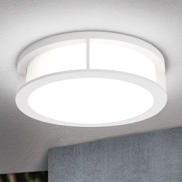 Kültéri lámpatest HENRY 2xE27/15W/230V átmérő 30 cm IP44 fehér