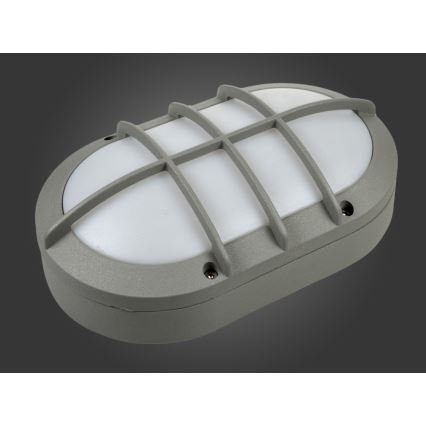 Kültéri LED fali lámpatest FRAY LED/8W/230V IP54 szürke