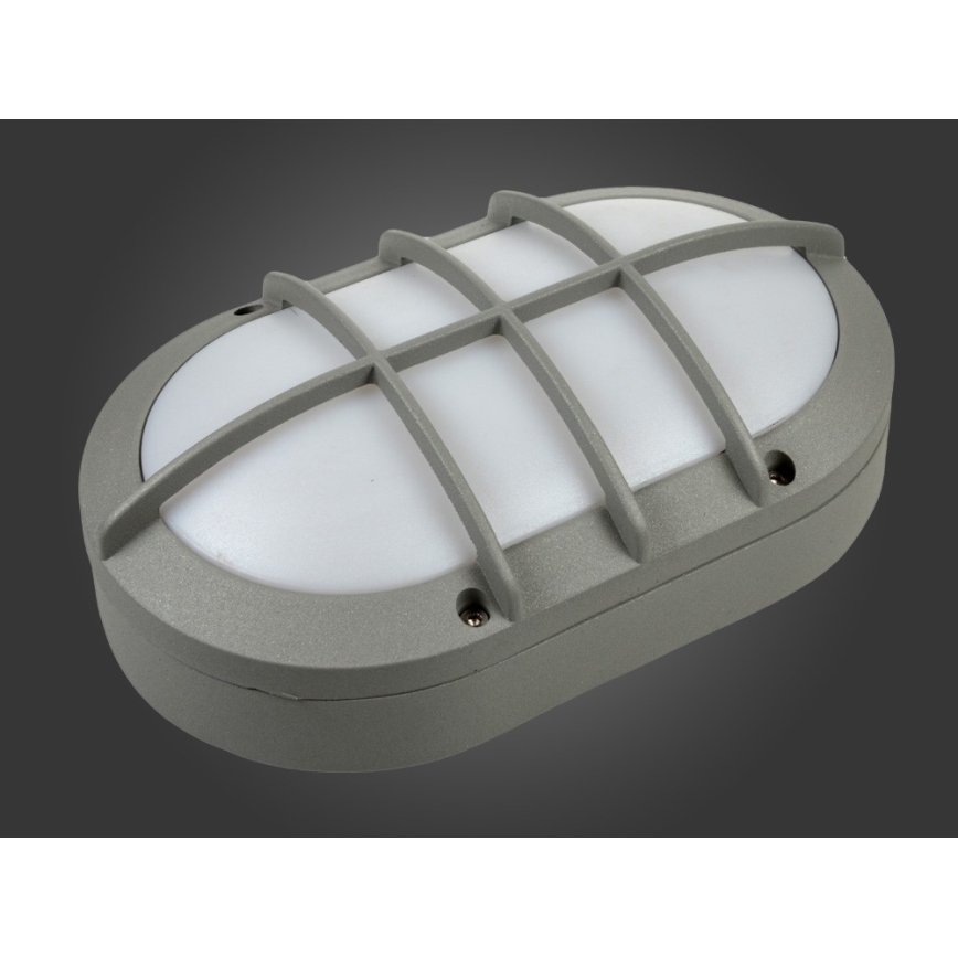 Kültéri LED fali lámpatest FRAY LED/8W/230V IP54 szürke