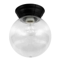 Kültéri mennyezeti lámpa NADIR 1xE27/15W/230V IP44 átlátszó