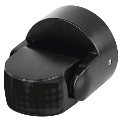 Kültéri mozgás- és alkonyatérzékelő PIR 1200W/230V IP65 fekete