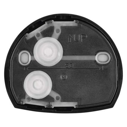 Kültéri mozgás- és alkonyatérzékelő PIR 1200W/230V IP65 fekete