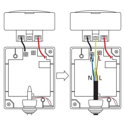 kültéri okos aljzat SMART 3680W/230V Wi-Fi Tuya IP55 SCHUKO
