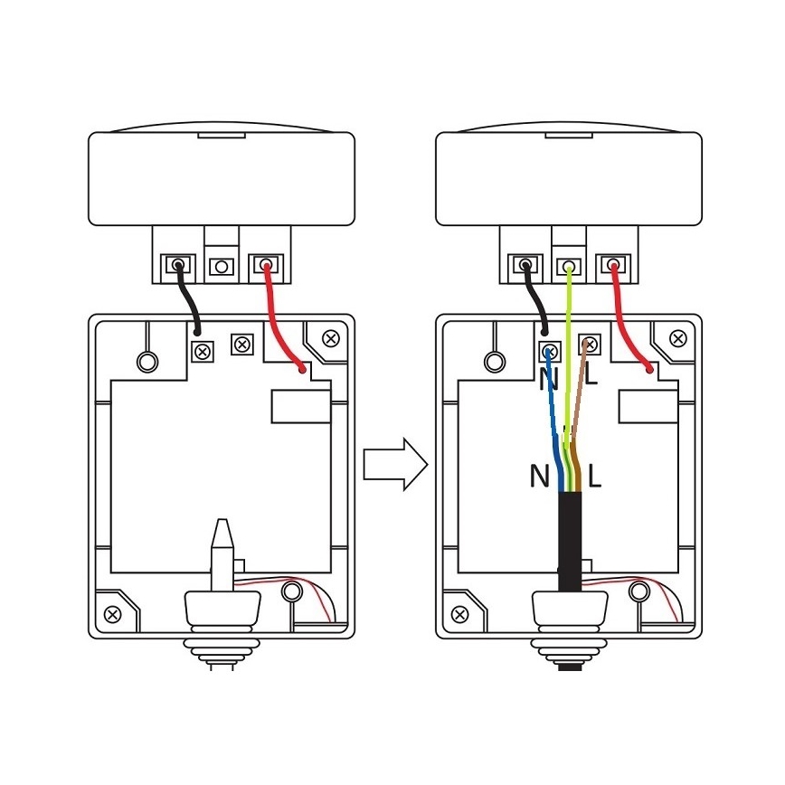 kültéri okos aljzat SMART 3680W/230V Wi-Fi Tuya IP55 SCHUKO
