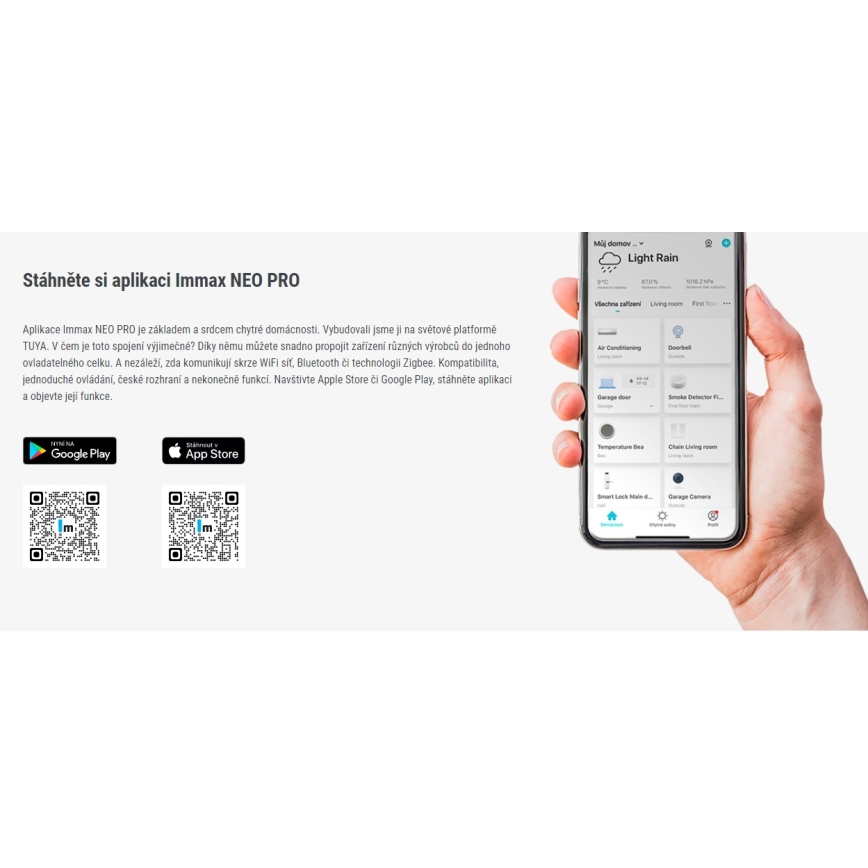 Kültéri okos kamera RJ45 Wi-Fi/HD 1080p Tuya