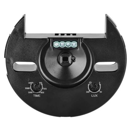 Kültéri PIR mozgás- és alkonyatérzékelő 2000 W/230 V IP65 fekete