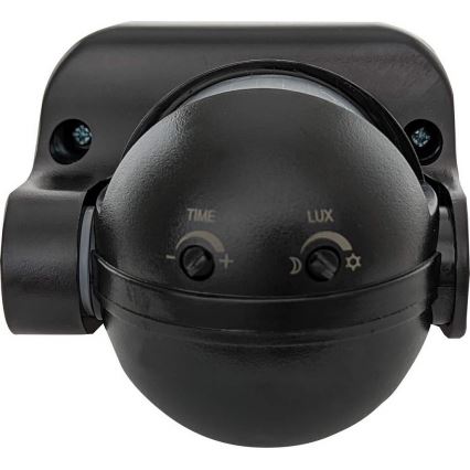 Kültéri PIR mozgásérzékelő 1200W/230V IP44 fekete
