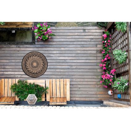 Kültéri szőnyeg DELMAR 80 cm barna/bézs