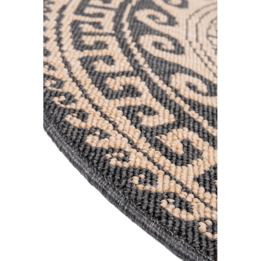 Kültéri szőnyeg DELMAR 80 cm barna/bézs