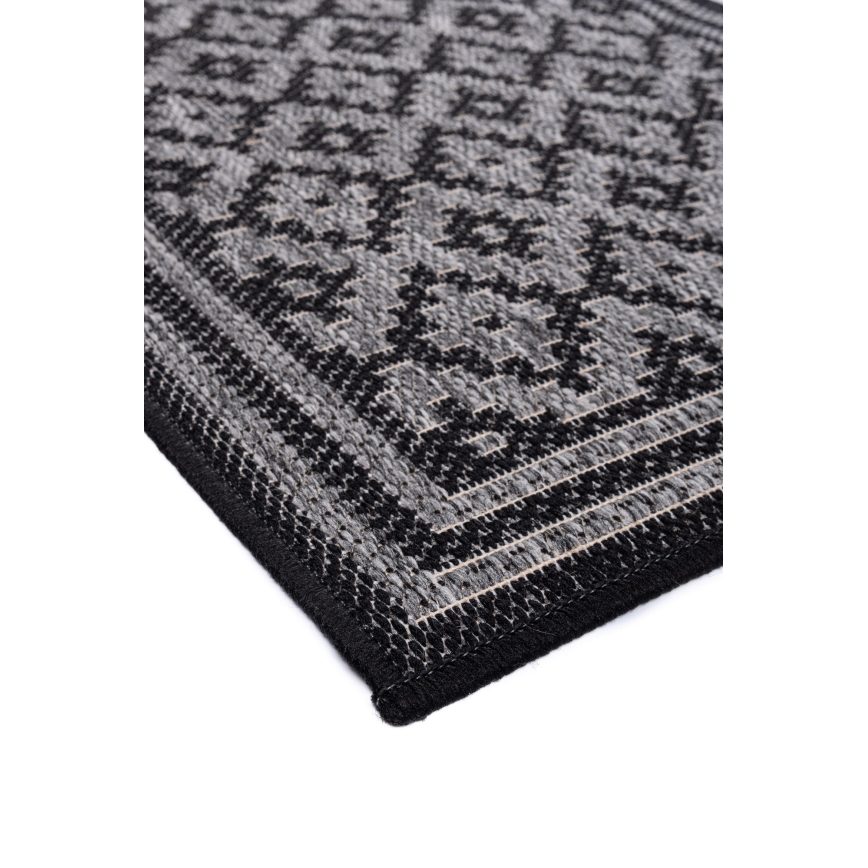 Kültéri szőnyeg EXPRESS NEW OUTDOOR 160x220 cm antracit/szürke