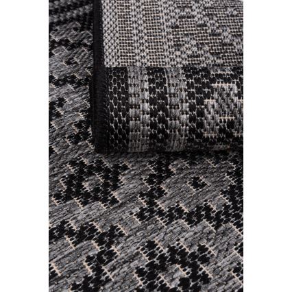 Kültéri szőnyeg EXPRESS NEW OUTDOOR 160x220 cm antracit/szürke