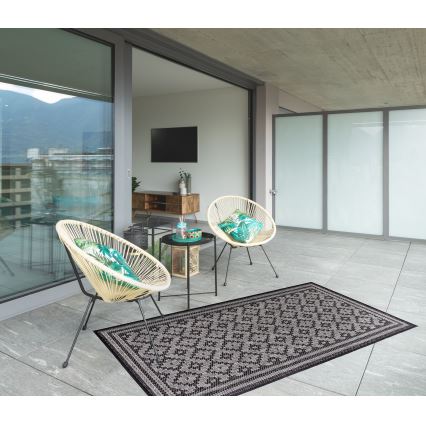 Kültéri szőnyeg EXPRESS NEW OUTDOOR 80x150 cm antracit