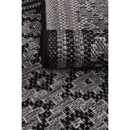 Kültéri szőnyeg EXPRESS NEW OUTDOOR 80x150 cm antracit