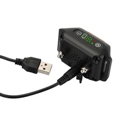 Nyakörv kutyák ugatásának megakadályozására, 52 cm, 3,7V 300 mAh, IP67 védelem