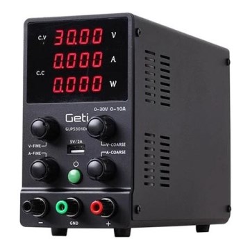 Laboratóriumi tápegység 3010H 0-30V/0-10A